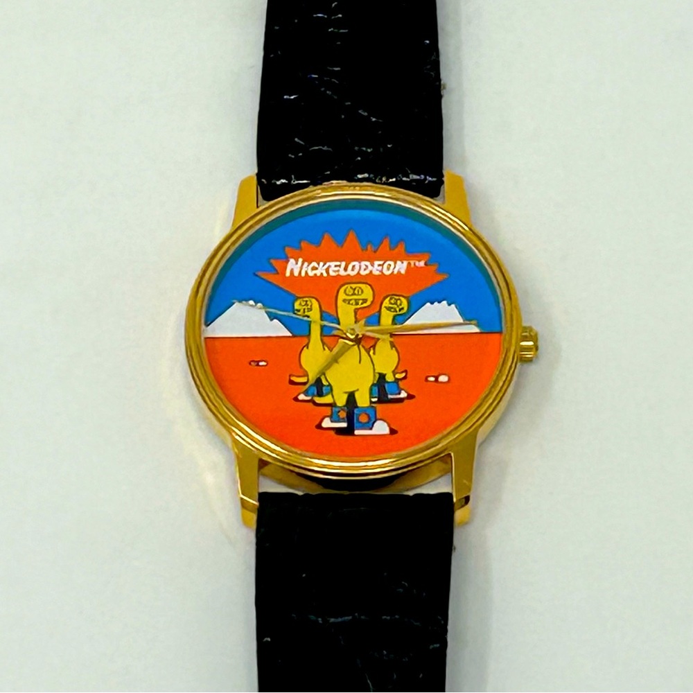 Nickelodeon Doo Wop A Saurus NIB 1990’s wrist watch